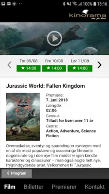 Kinorama Sønderborg android App screenshot 1